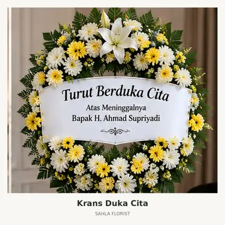 Krans Bunga Duka Kapuk Muara